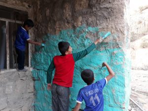 WhatsApp Image 2021 05 27 at 11.03.49 رنگ آمیزی مدرسه ابتدایی روستای اندرون شهر سرفاریاب
