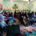 جلسه اول کارگاه چرام برای مربیان پیش دبستانی و مهدکودک